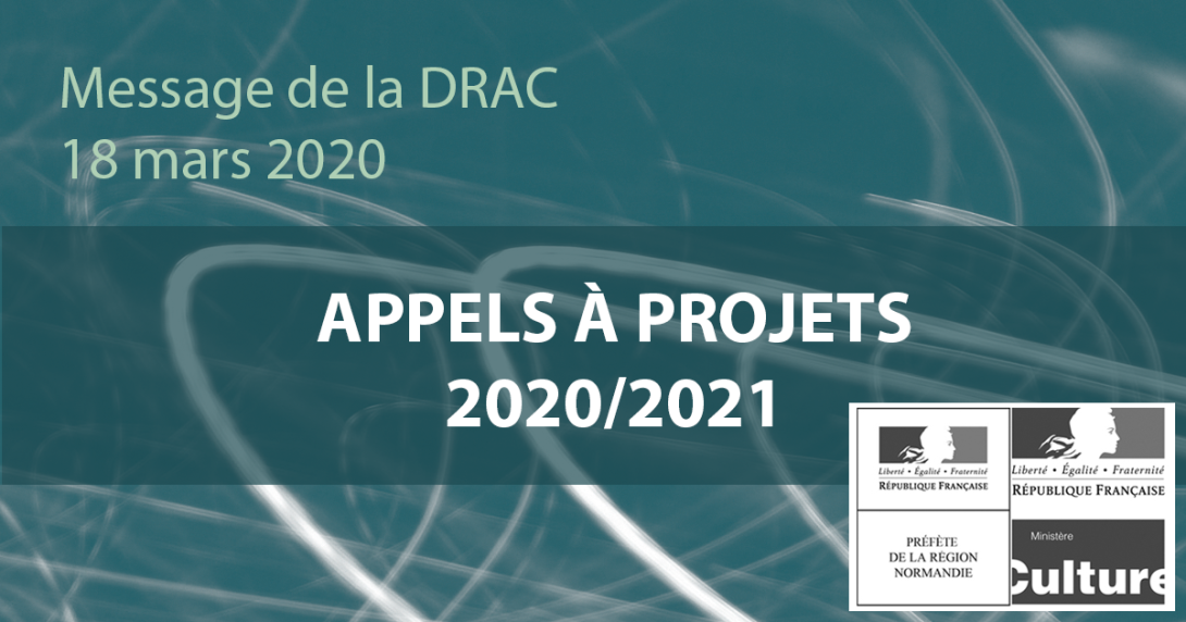 DRAC : Appel à projets 2020/2021