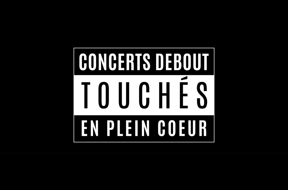 Concerts debout touchés en plein coeur