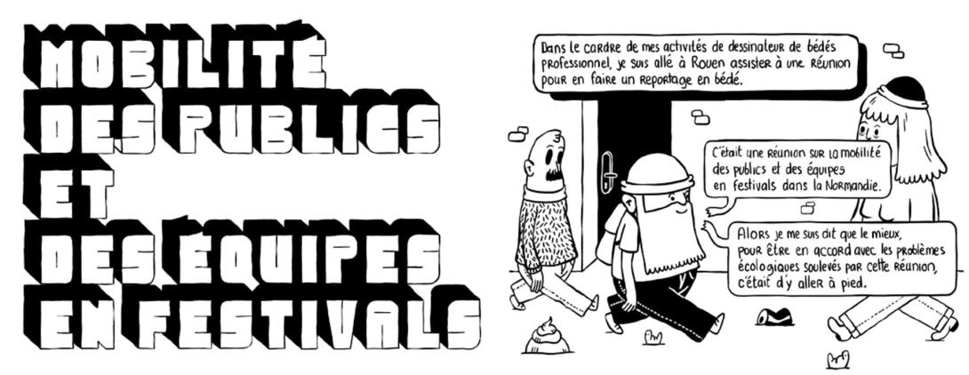 Les mobilités en festivals vue par SNUG